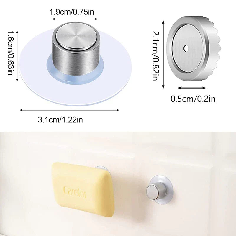 Suction Cup Soap Dish Holder Rack