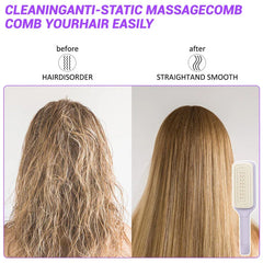 Telescopic Back Scratcher Massager Comb Tool