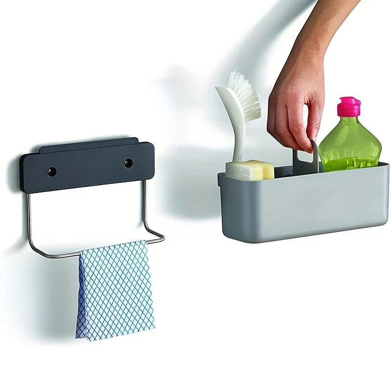 Telescopic Kitchen Sink Organizer Rack Drainer Shelf