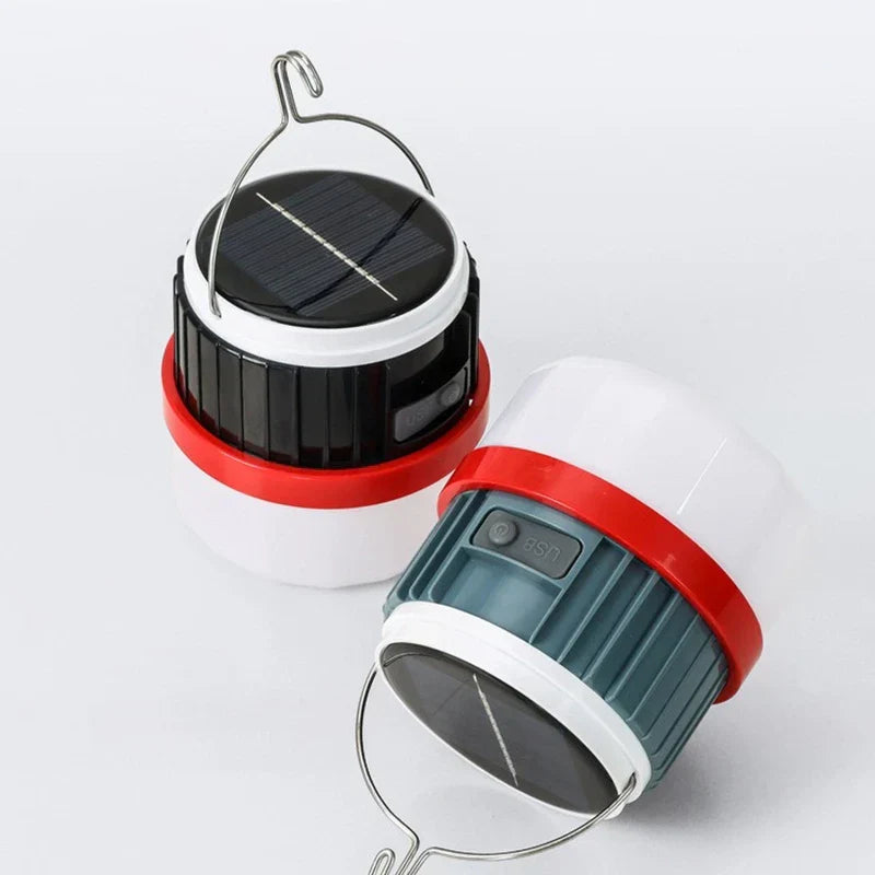 Telescopic Solar Rechargeable Camping Lantern Light