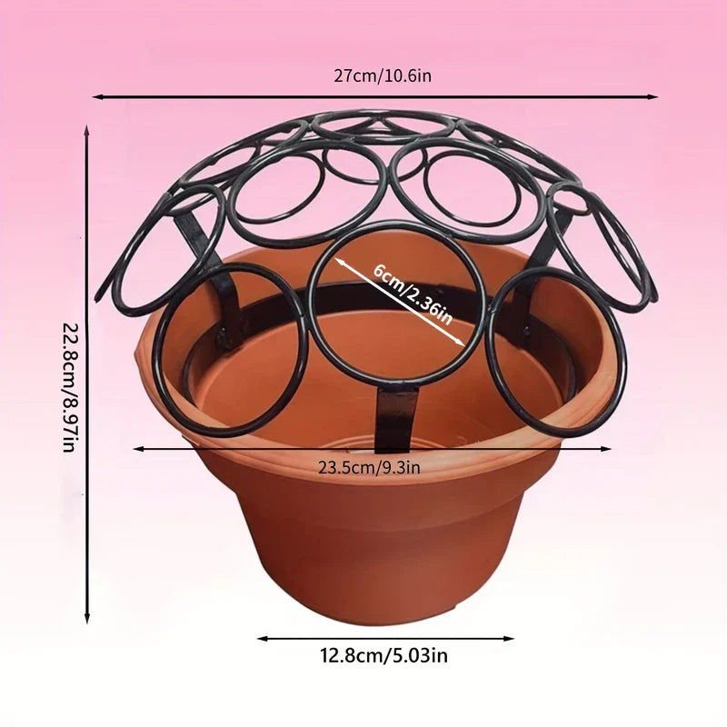 Tiered Flower Pot Cupcake Stand