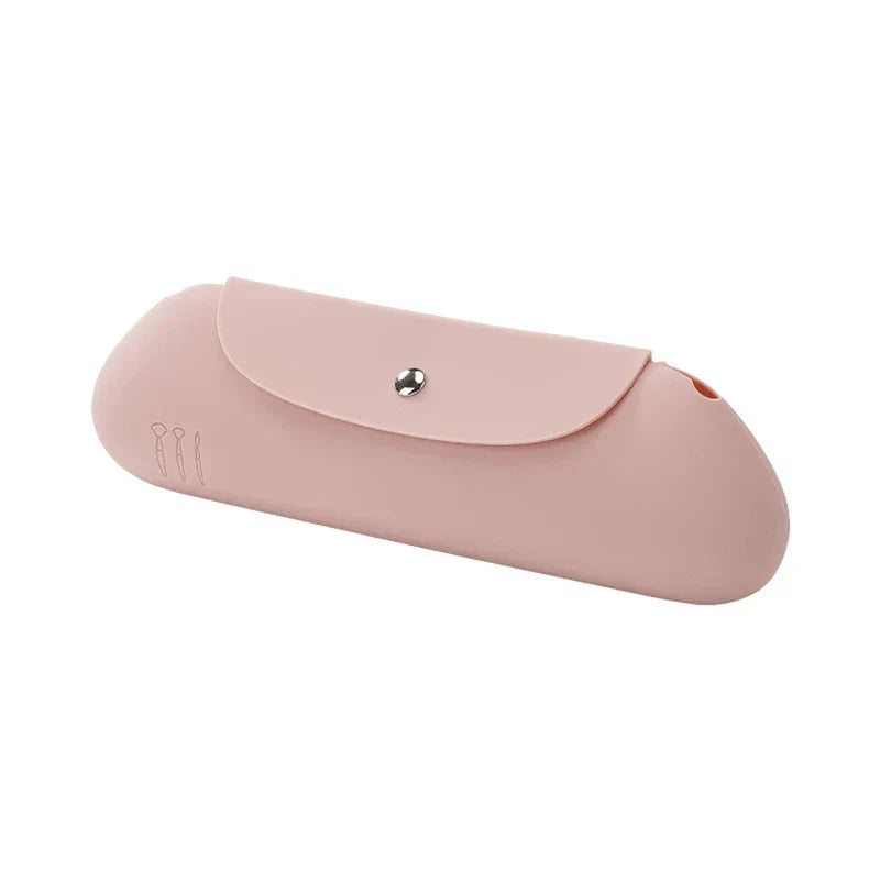 Travel Makeup Brush Holder Bag