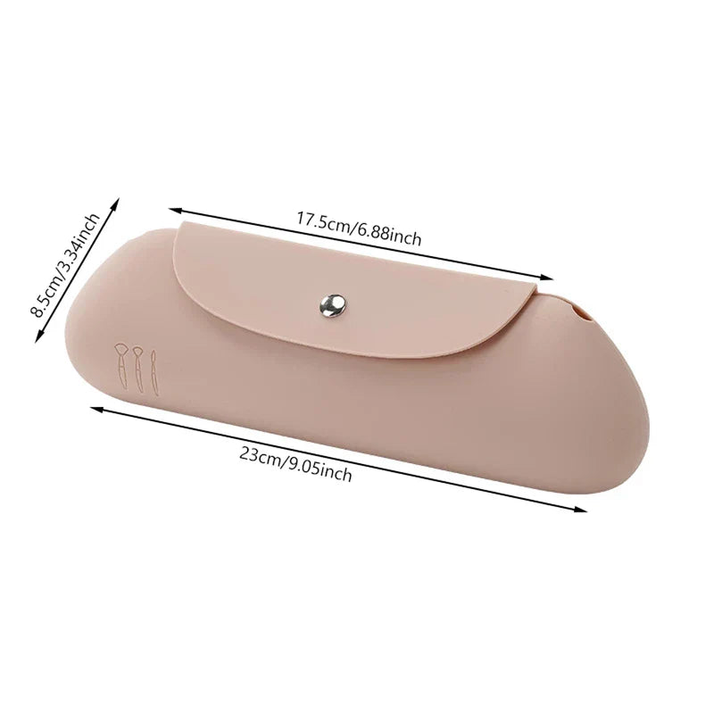Travel Makeup Brush Holder Bag