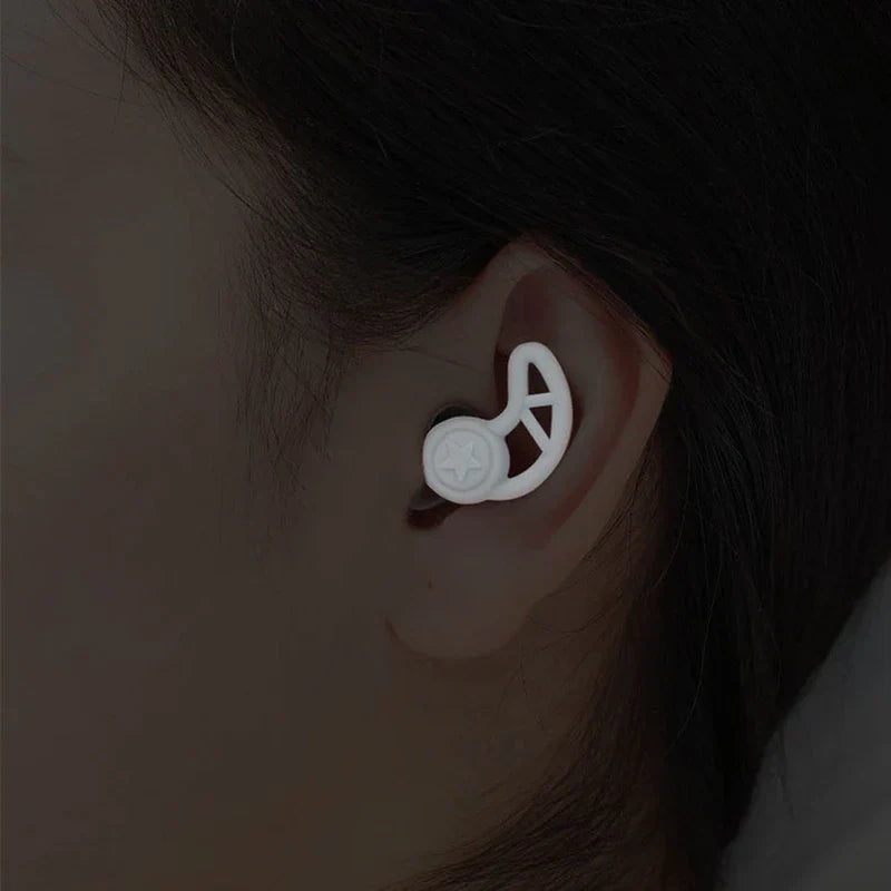 Triple Flange Noise Cancelling Ear Plugs
