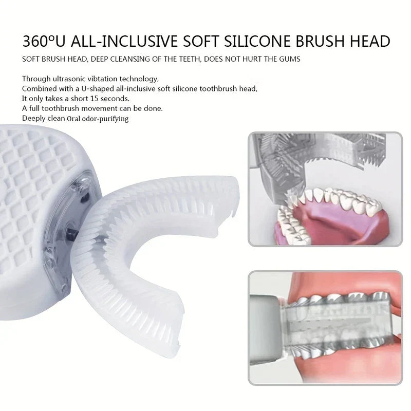 U-Shaped Automatic Electric Toothbrush Whitening