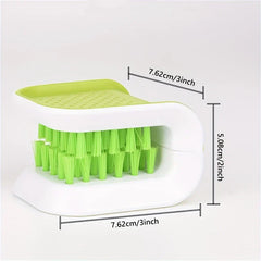 U-Shaped Cutlery Cleaning Brush Knife Scrubber