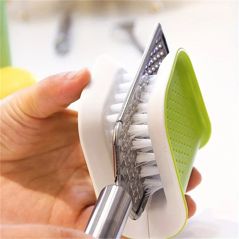 U-Shaped Cutlery Cleaning Brush Knife Scrubber