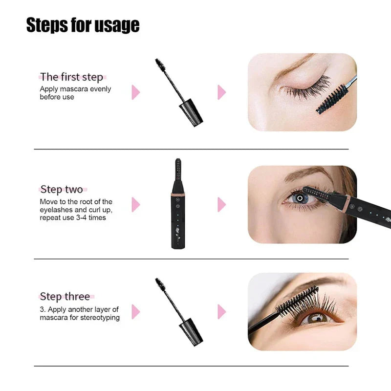 Usb Charge Gentle Heated Lash Lift Curler