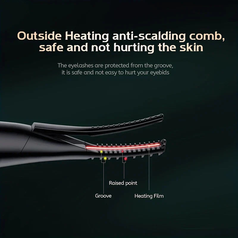 USB Rechargeable Heated Eyelash Curler