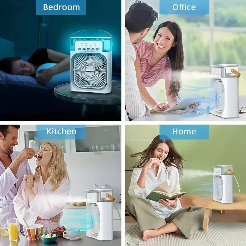 USB Rechargeable Personal Air Cooler Fan