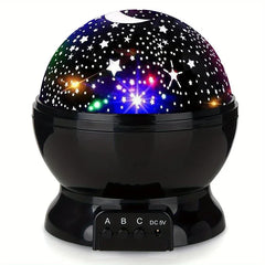USB Rotating Star Projector LED Night Light
