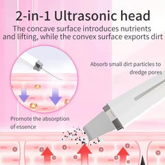 Ultrasonic Skin Scrubber Spatula