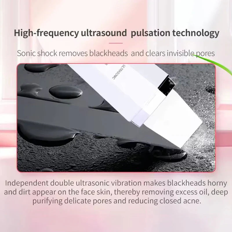 Ultrasonic Skin Scrubber Spatula