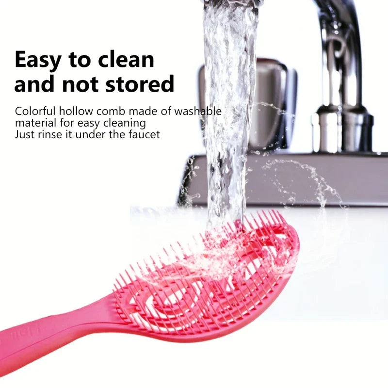 Vented Detangling Paddle Hair Brush Long Handle