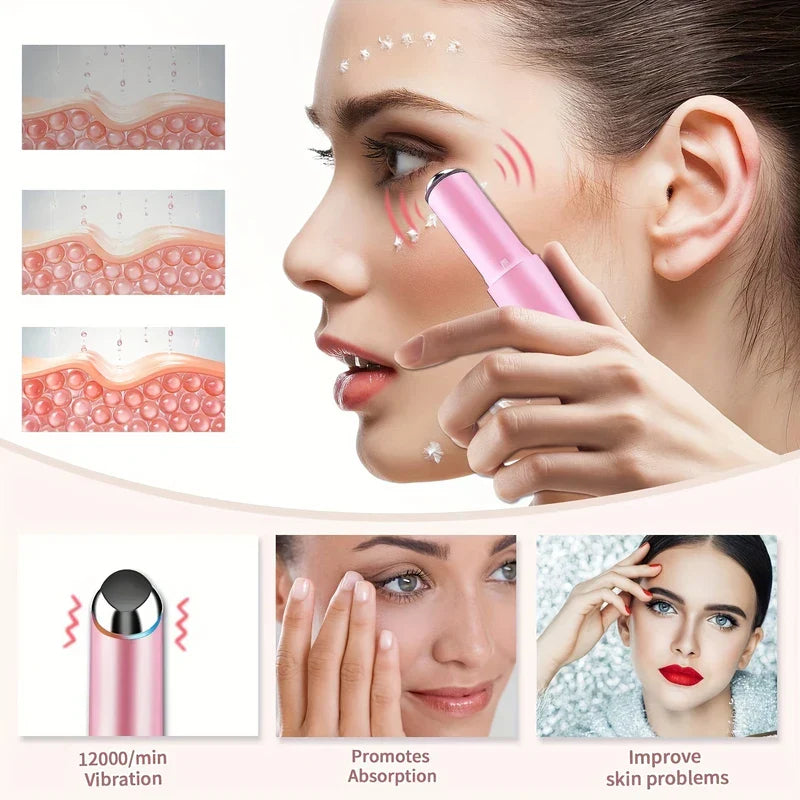Vibrating Eye Massager Wand for Puffiness