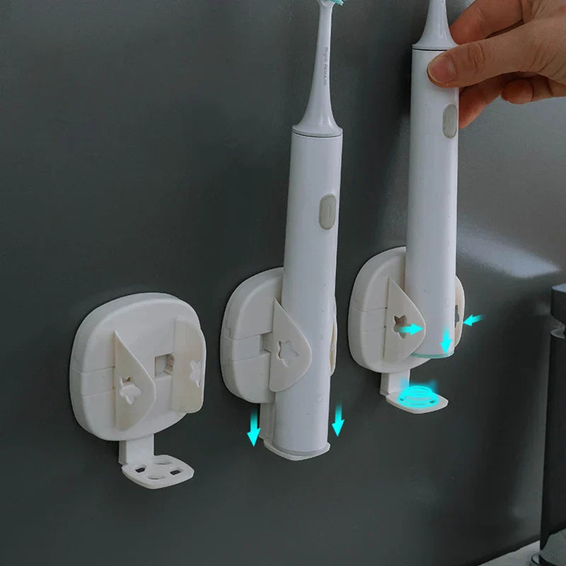 Wall Mount Adhesive Electric Toothbrush Holder