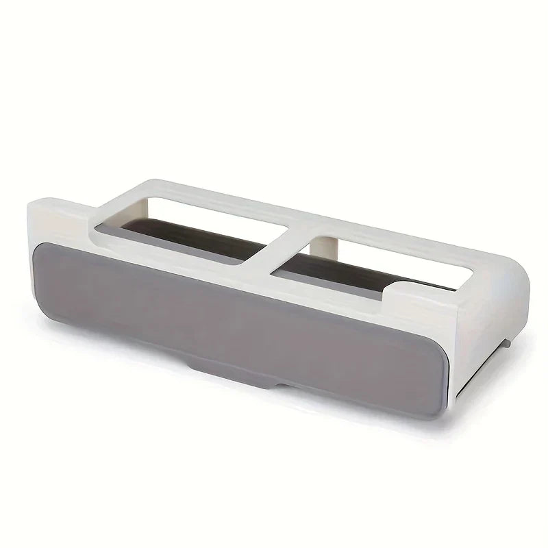 Wall Mount Adhesive Spice Rack Organizer Set