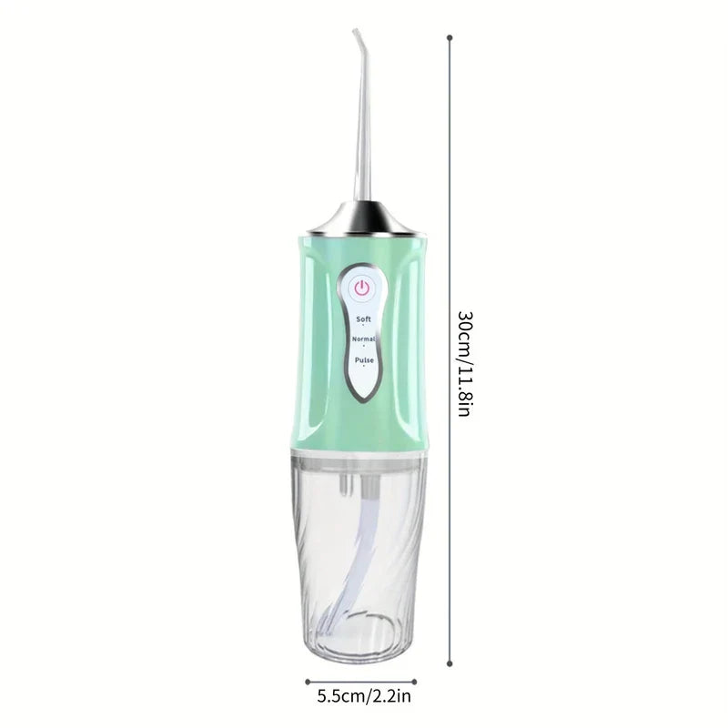 Water Flosser with UV Sanitizer Compartment