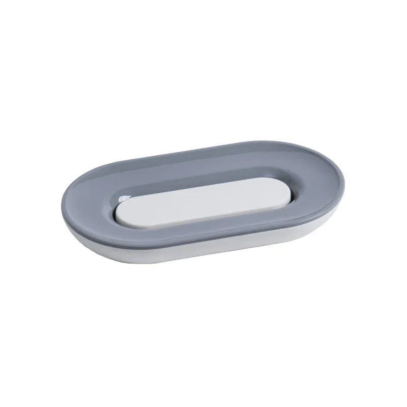 Waterfall Draining Soap Dish Holder Tray