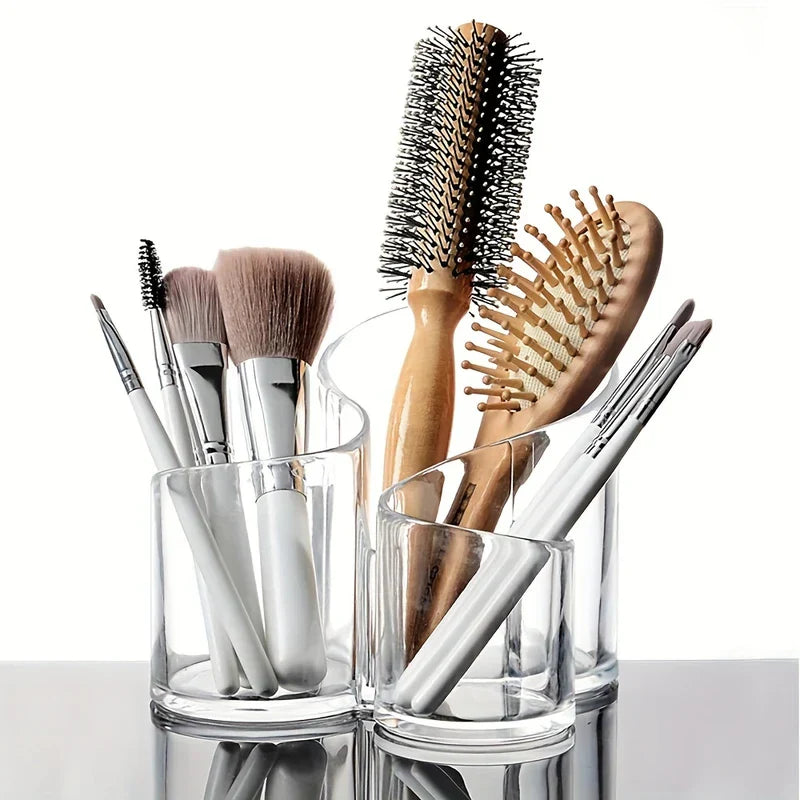 Wavy Acrylic Cosmetic Display Rack