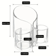 Wavy Acrylic Cosmetic Display Rack
