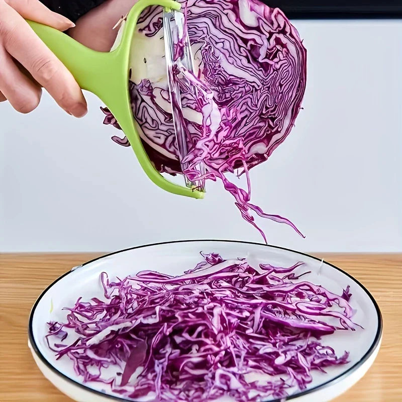 Wide Mouth Julienne Vegetable Peeler Slicer