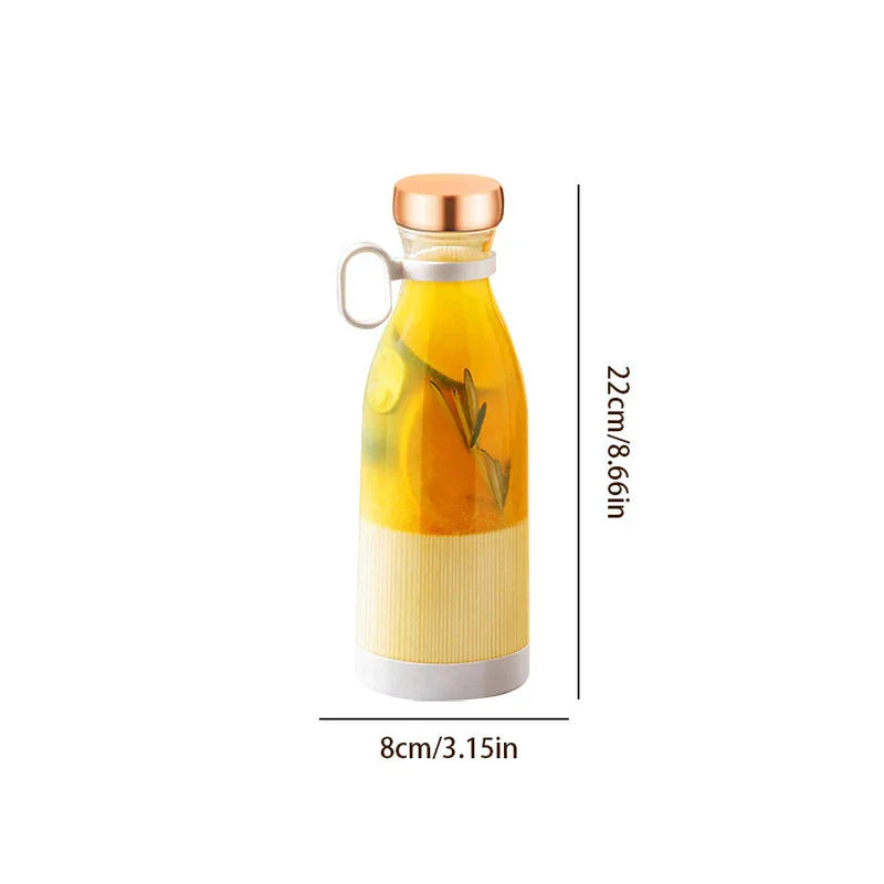 Wine Bottle Shaped Drinking Glass
