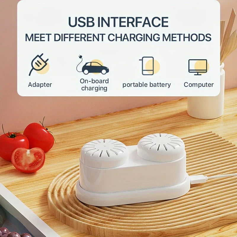 Wireless Fruit Vegetable Purifier Washer Capsule