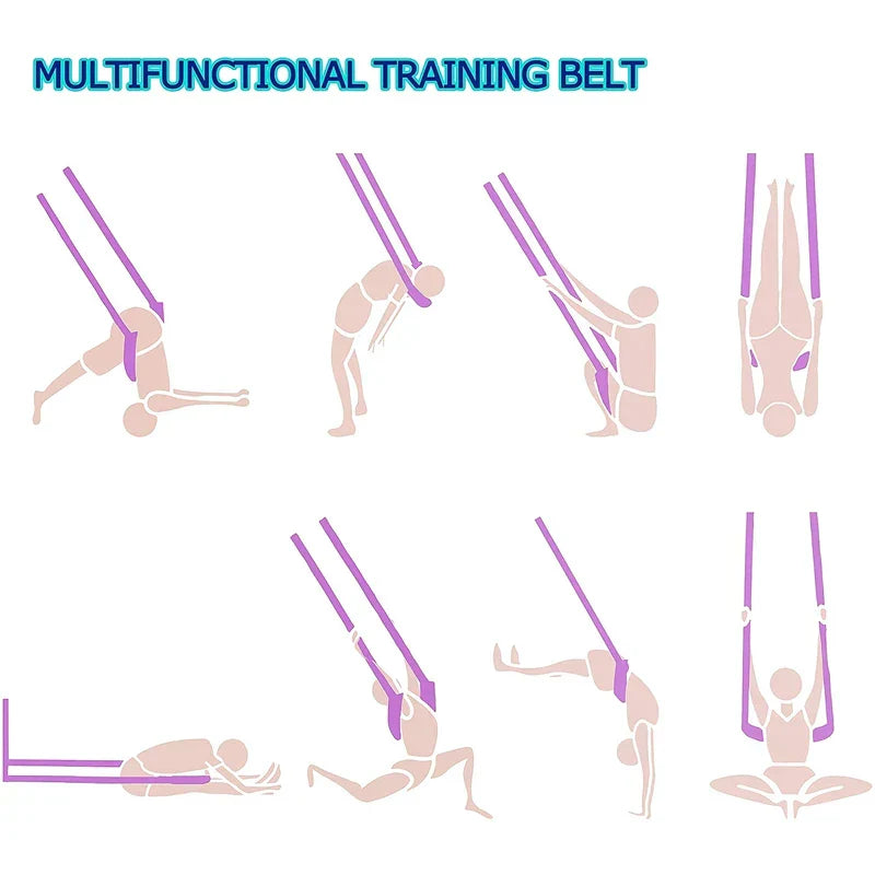Yoga Stretching Strap with D-Ring