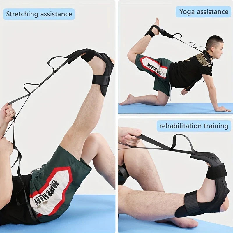 Yoga Stretching Strap with Loops