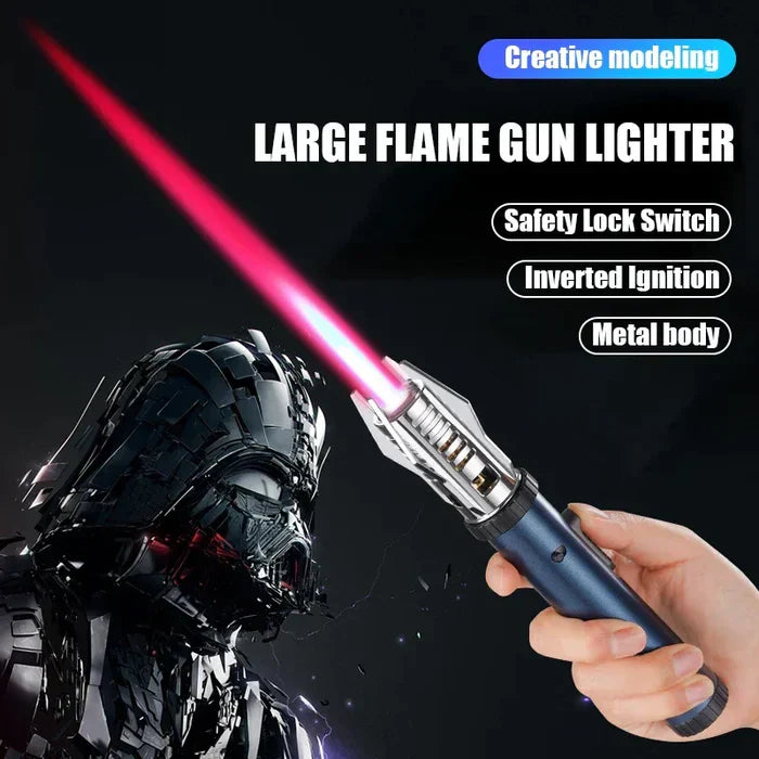 Torch Jet Lighter | Windproof Turbo Flame | Butane Gas Lighter for BBQ & Metalwork New HomeGoods