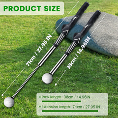 🏌️Aide d'entraînement au swing de golf rétractable