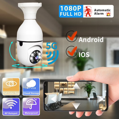 Light Bulb Security Camera 2 Pack