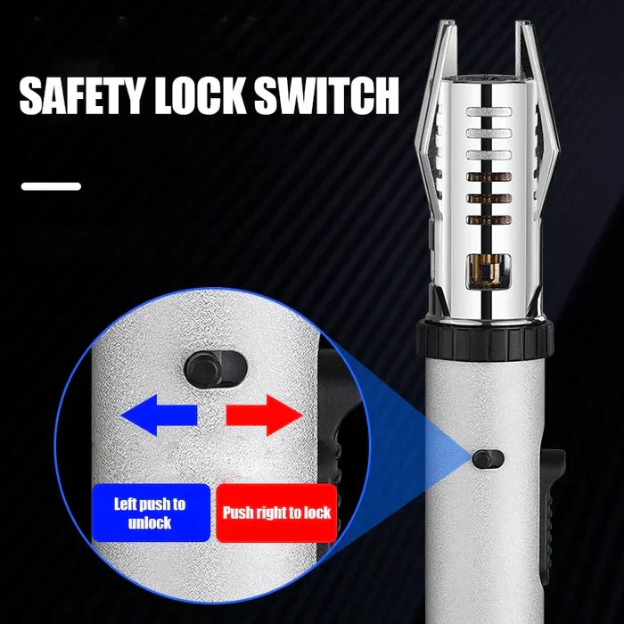 Torch Jet Lighter | Windproof Turbo Flame | Butane Gas Lighter for BBQ & Metalwork New HomeGoods