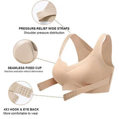 Posture Corrector Bra 👗 2-in-1 Shapewear | Seamless Adjustable Support for Back & Shoulders New HomeGoods