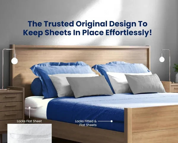 Sheet Holders - Secure Bed Sheets Firmly in Place New HomeGoods