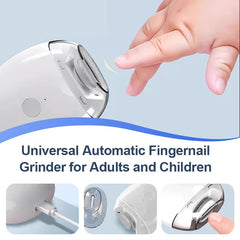 Universal automatic nail file for adults and children