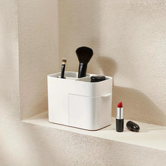 Small Stackable Drawer Makeup Organizer Bin