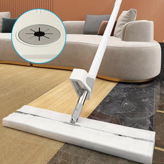 Hands-Free Flat Squeeze Mop and Bucket System