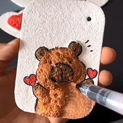 Kit de peinture à texture mousse 3D magique
