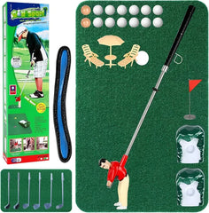 Jeux de mini-golf - Cadeaux drôles pour golfeurs enfants, mini golfeur unique sur bâton
