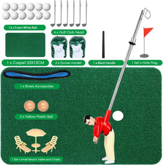 Jeux de mini-golf - Cadeaux drôles pour golfeurs enfants, mini golfeur unique sur bâton