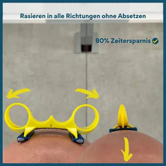 Schneller Haarschneider für Glatzen  