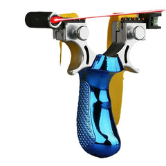 Precision Aiming High Power Laser Slingshot
