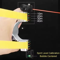 Precision Aiming High Power Laser Slingshot