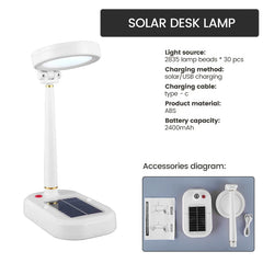 Ventilateur et lumière solaires