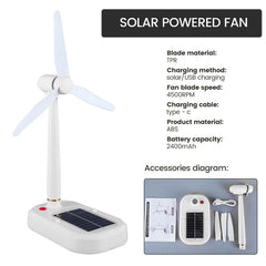 Ventilateur et lumière solaires