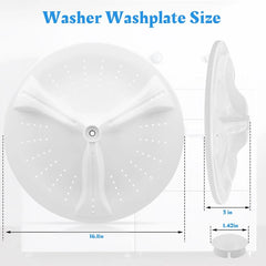 Plaque de lavage de lave-linge W10902814 de remplacement