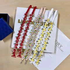Bretelles de soutien-gorge florales