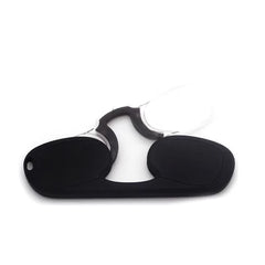 نظارات قراءة محمولة صغيرة بمشبك للأنف، نظارات قراءة تلتصق بالأنف